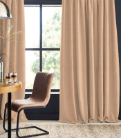 Nachtvorhang camel Velvet 